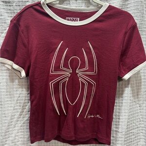 Marvel Spider-Man Red and White Kids T-Shirt